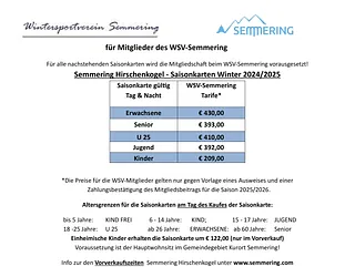 Saisonkarteninfo 2025/26