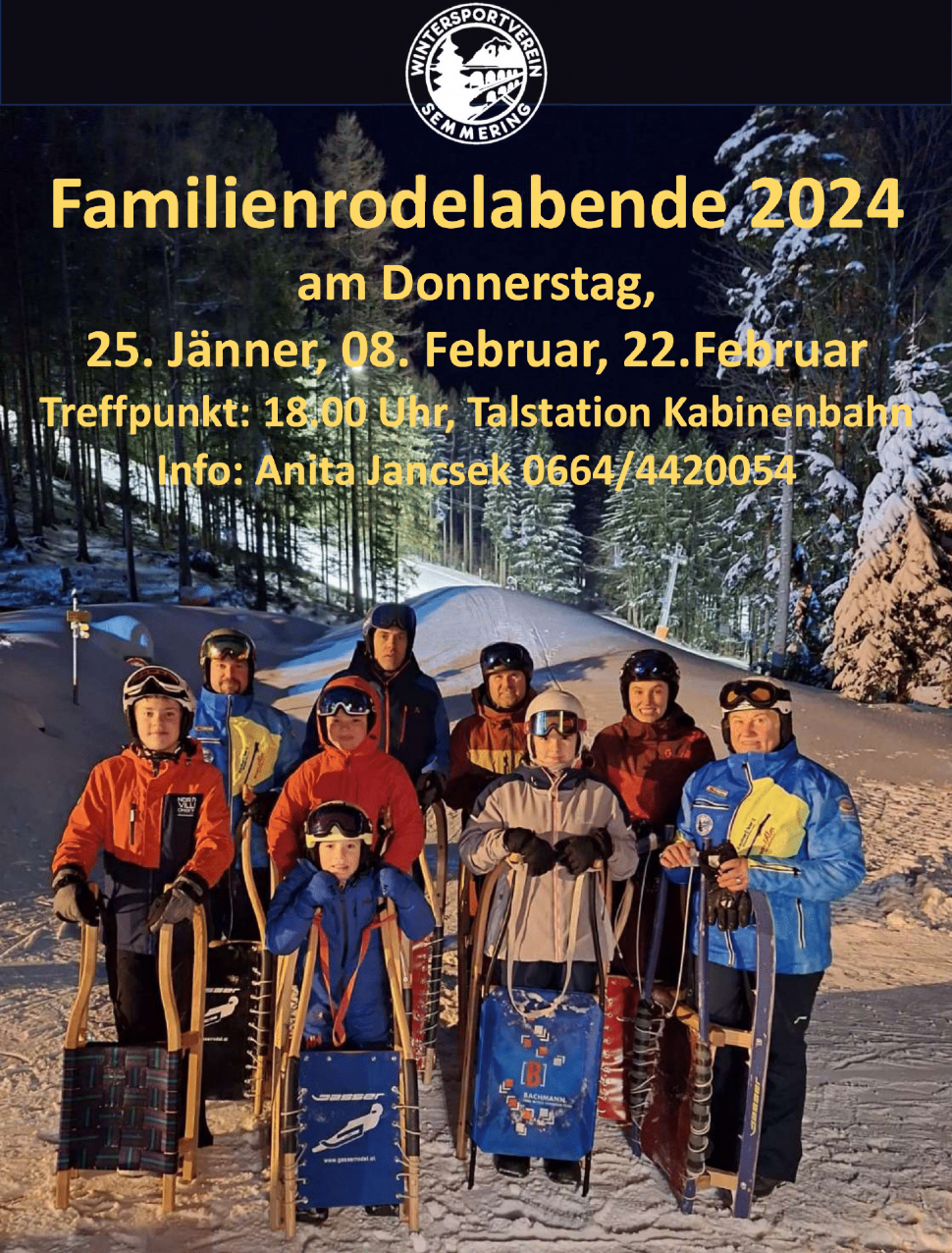 Familienrodelabende 2024